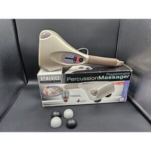 Homedics Electronic Deluxe Programmable Massager PA-4H w/ Heat Missing Heat Caps